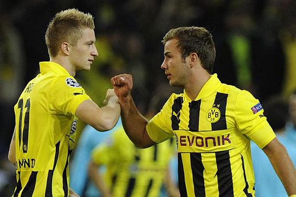 Reus và Götze trong mùa giải 2011-2012