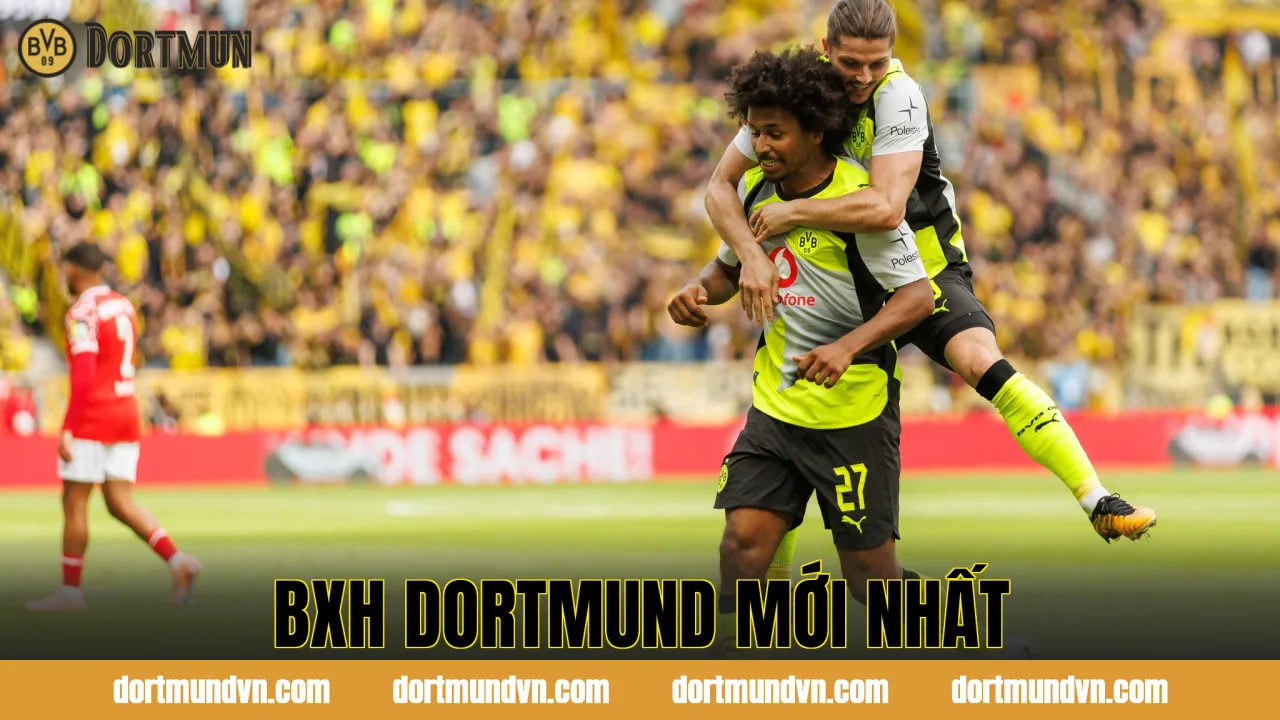 BXH Dortmund Mới Nhất