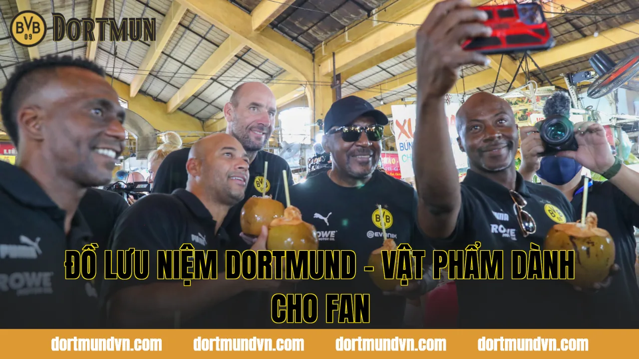 Đồ Lưu Niệm Dortmund - Vật Phẩm Dành Cho Fan