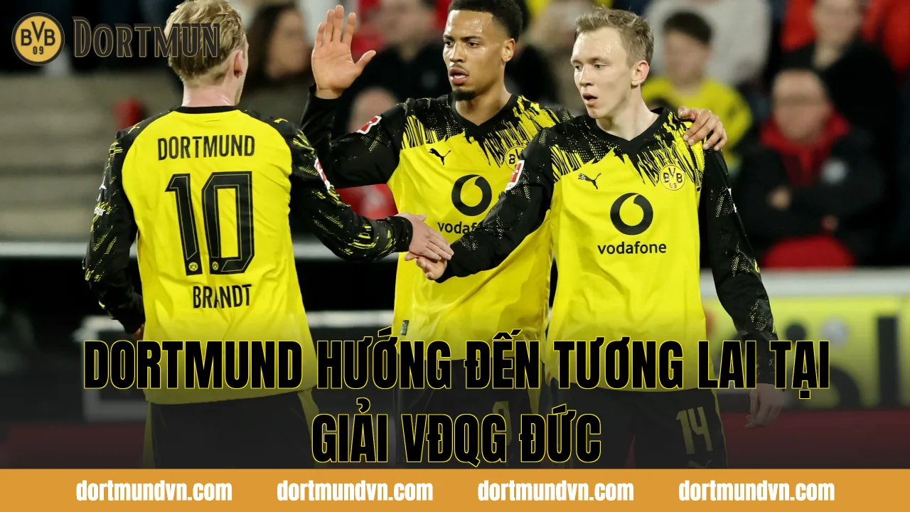 Dortmund hướng đến tương lai tại giải VĐQG Đức