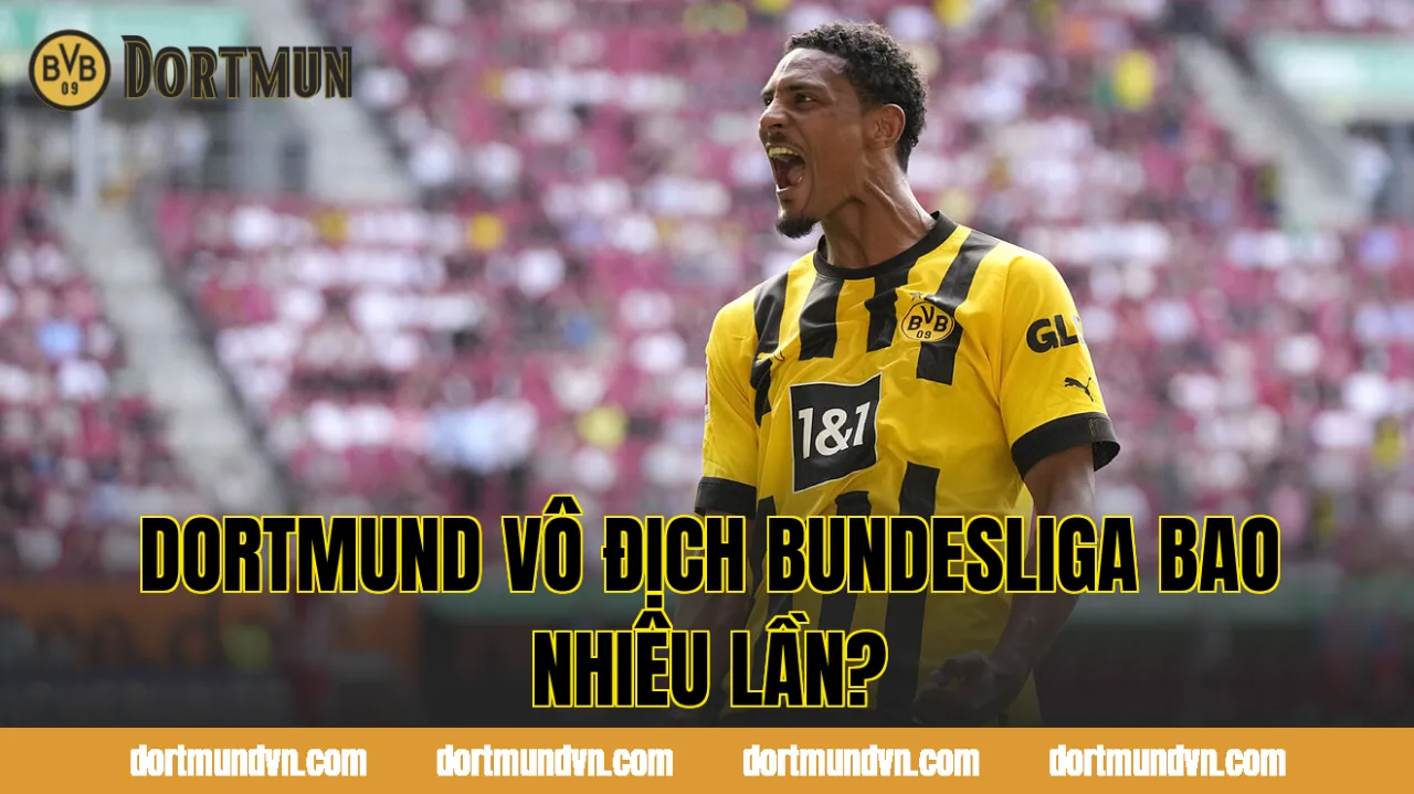 Dortmund Vô Địch Bundesliga Bao Nhiêu Lần?