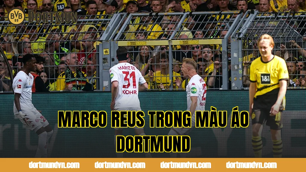 Marco Reus trong màu áo Dortmund
