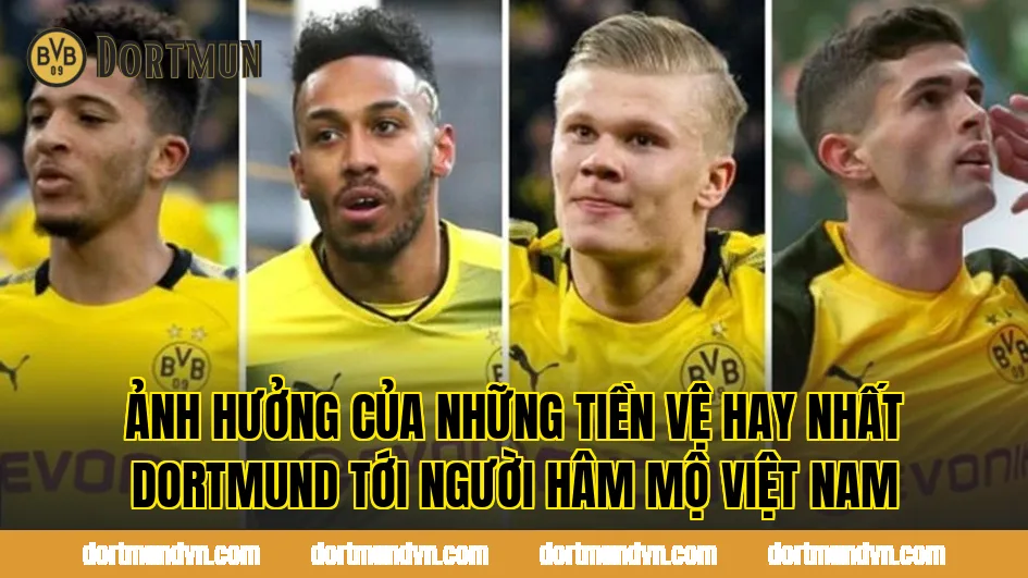 Ảnh hưởng của những tiền vệ hay nhất Dortmund tới người hâm mộ Việt Nam