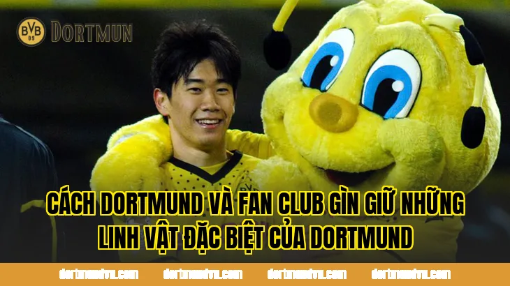 Cách Dortmund và fan club gìn giữ những linh vật đặc biệt của Dortmund