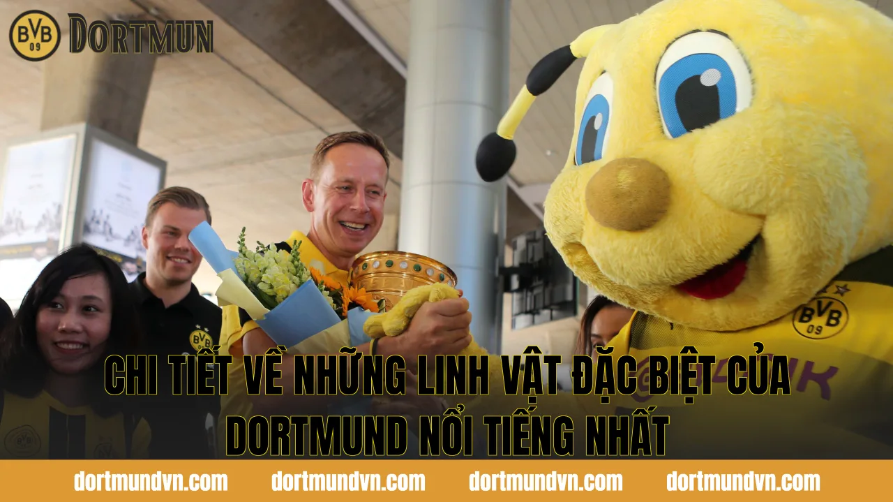 Chi tiết về những linh vật đặc biệt của Dortmund nổi tiếng nhất
