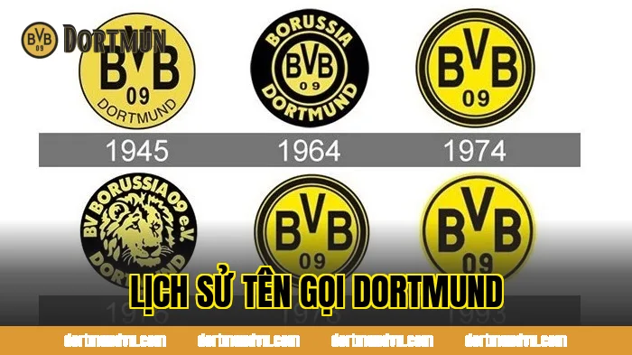 LỊCH SỬ TÊN GỌI DORTMUND