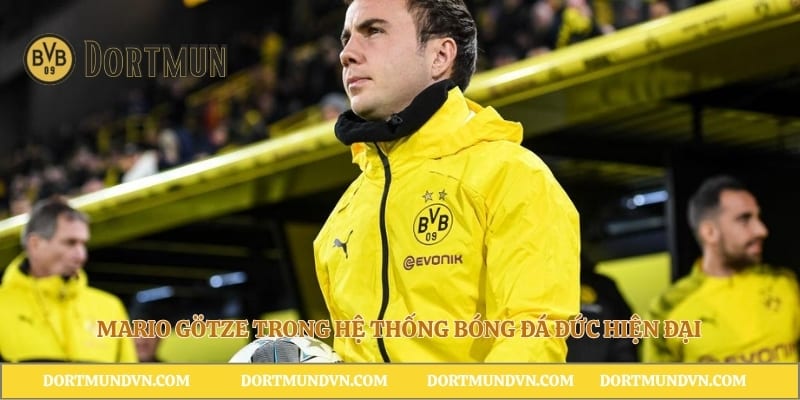 Mario Götze trong hệ thống bóng đá Đức hiện đại
