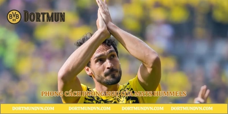 Phong cách phòng ngự của Mats Hummels